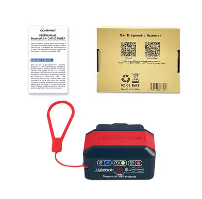 Scanner Diagnostic OBD2 Bluetooth – Lisez et Effacez vos Codes Erreur en 30 Secondes